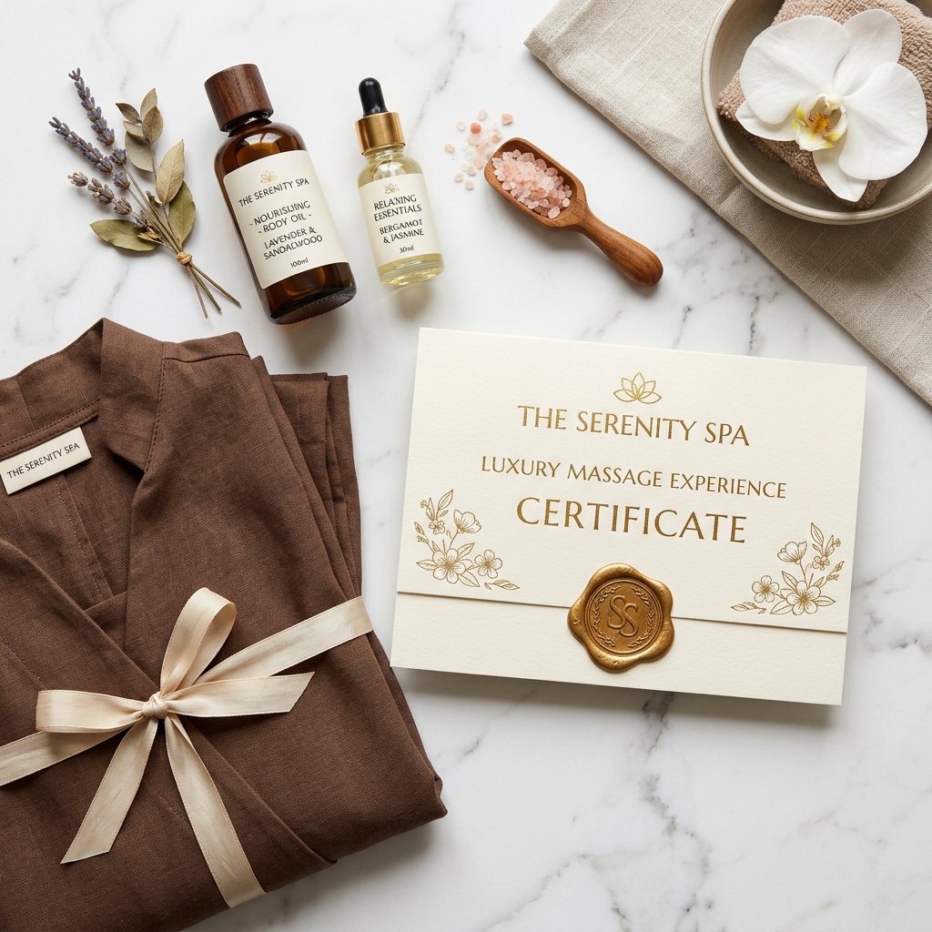 Kit de Spa y Certificado